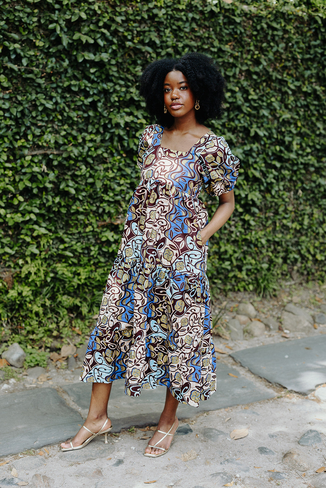 Emani TeaLength Babydoll