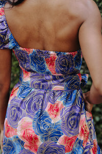 Sade Ruffle Midi Dress