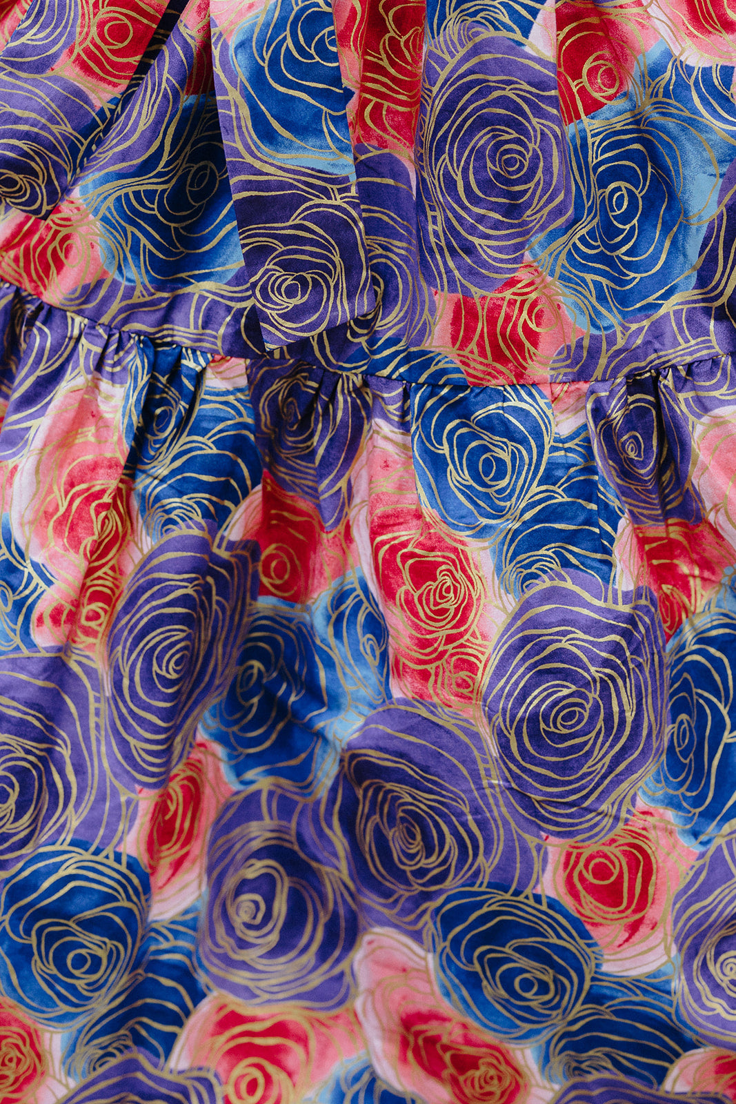 Sade Ruffle Midi Dress