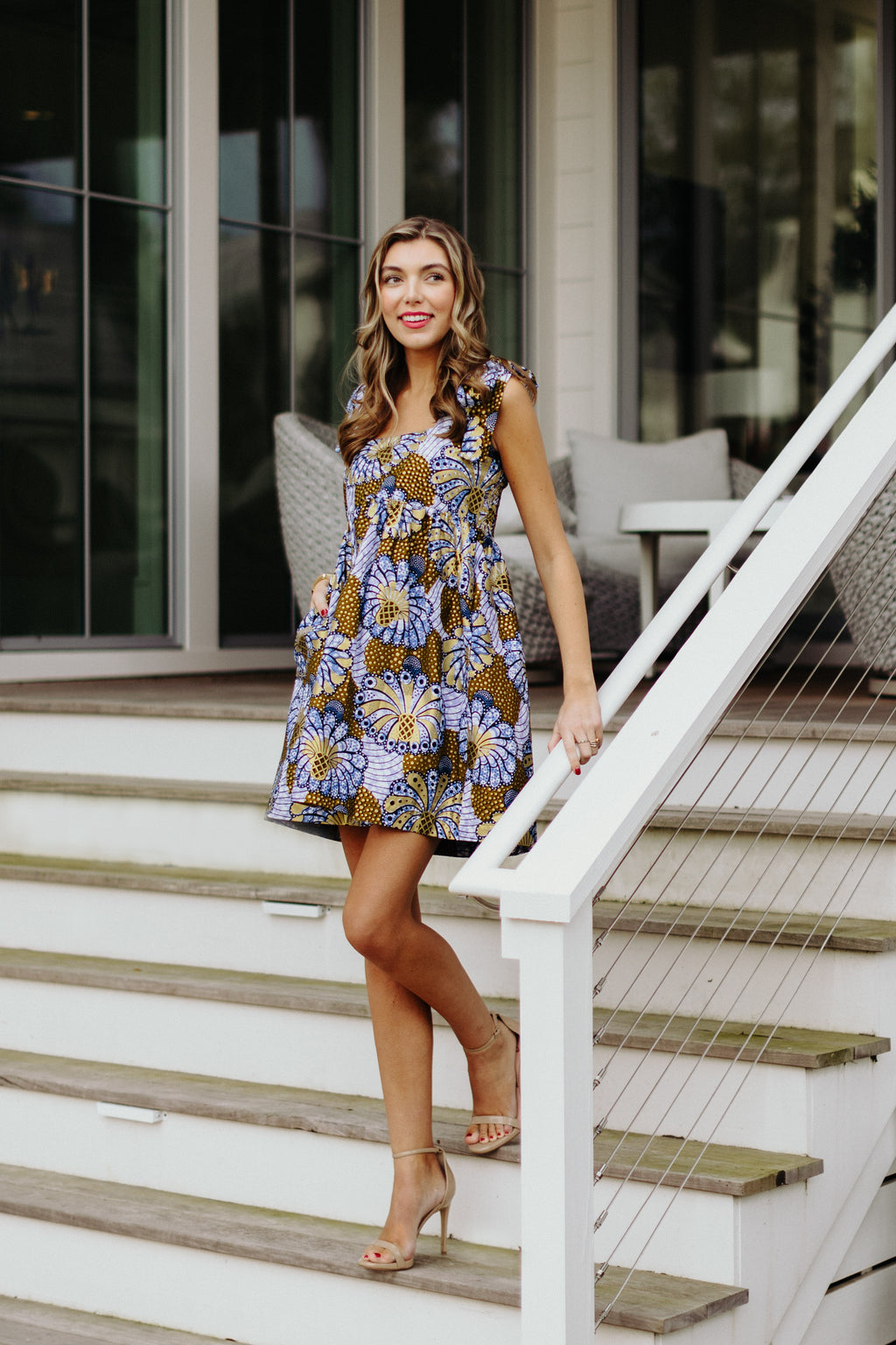 Neve Tie Mini Dress